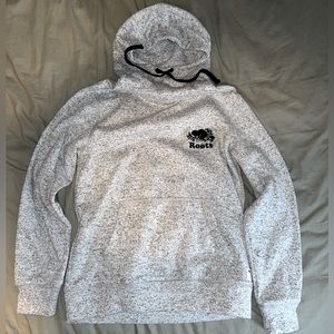 Roots Salt & Pepper Grey Hoodie